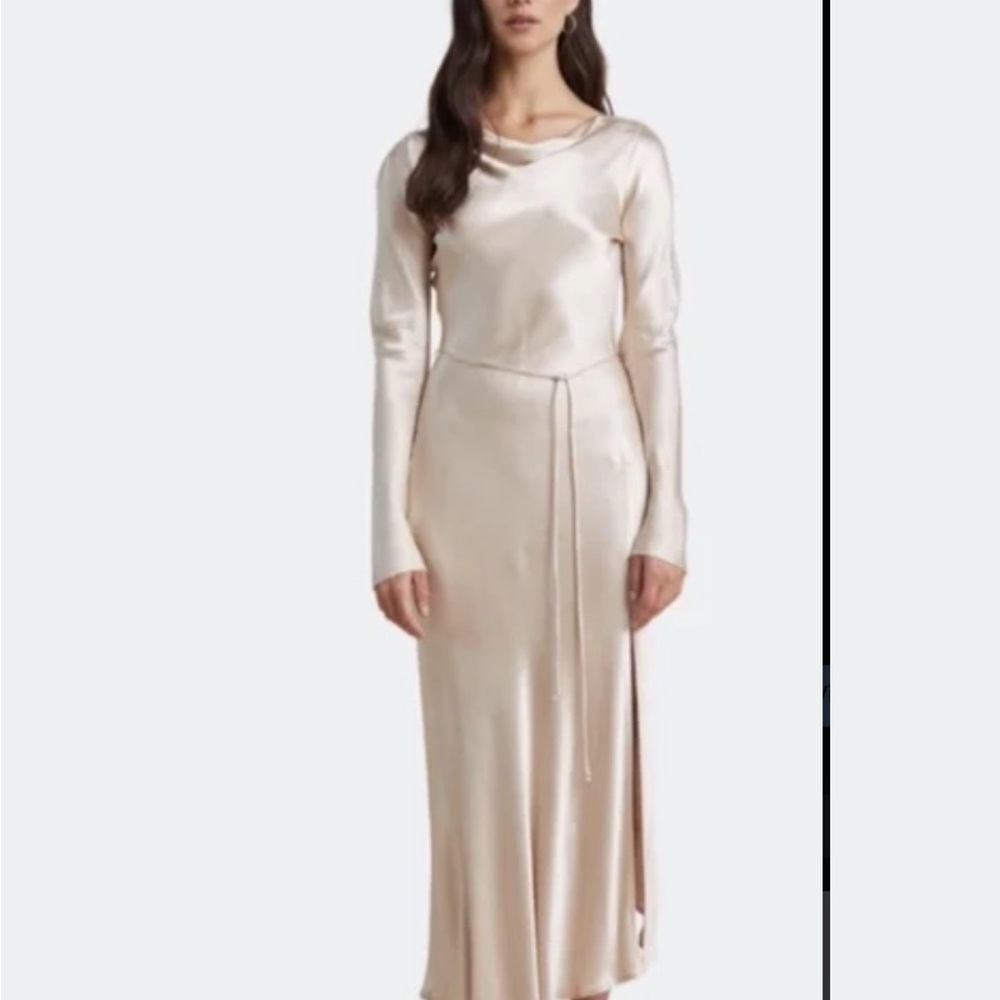 Bec & Bridge Cream Maxi Dress